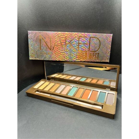 NIB! Urban Decay Naked Wild West 12 Pan Eyeshadow Palette Matte Shimmer Metallic - Picture 1 of 6